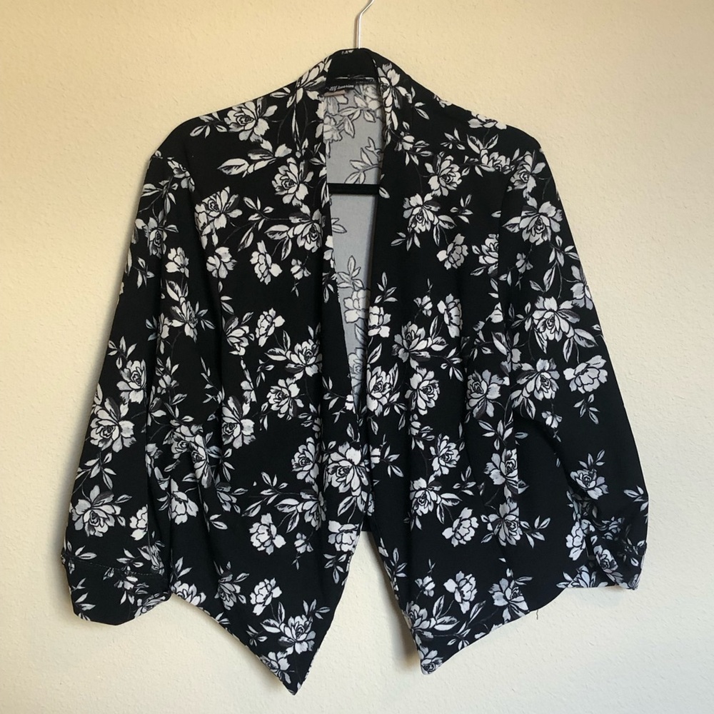 Floral blazer